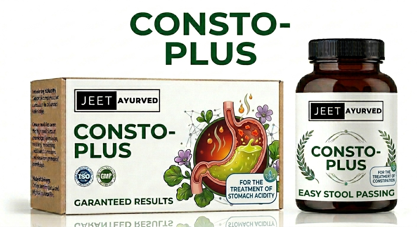 Consto-Plus – Ayurvedic Constipation Relief & Digestive Supplement
