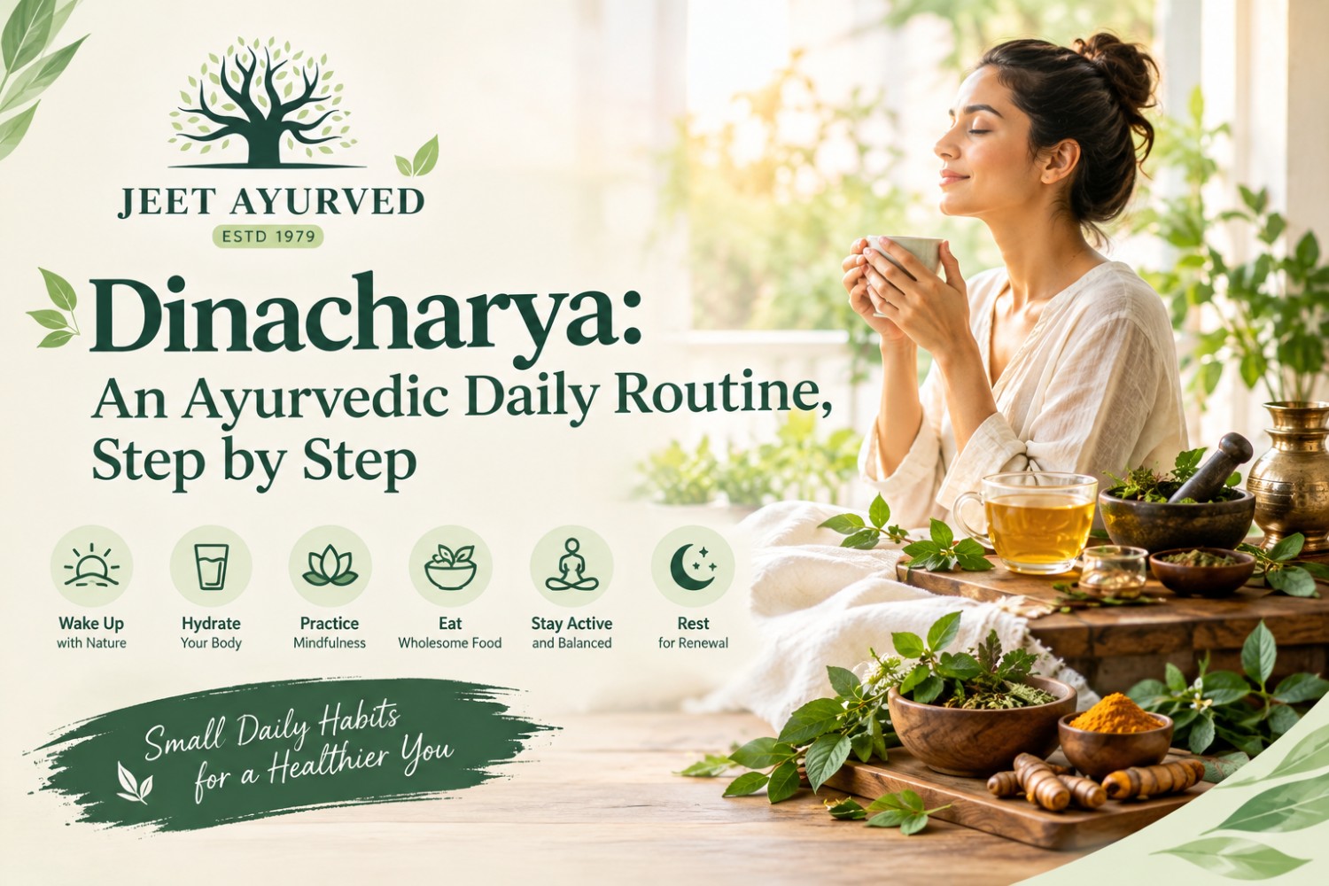 ayurvedic daily routine dinacharya step by step